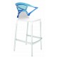 Plastic bar stool EGO K