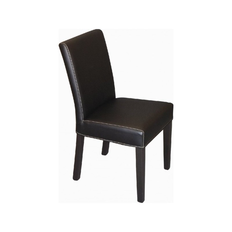 Wooden upholstered chair OLIVIA
