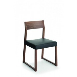 Wooden chair LINEA
