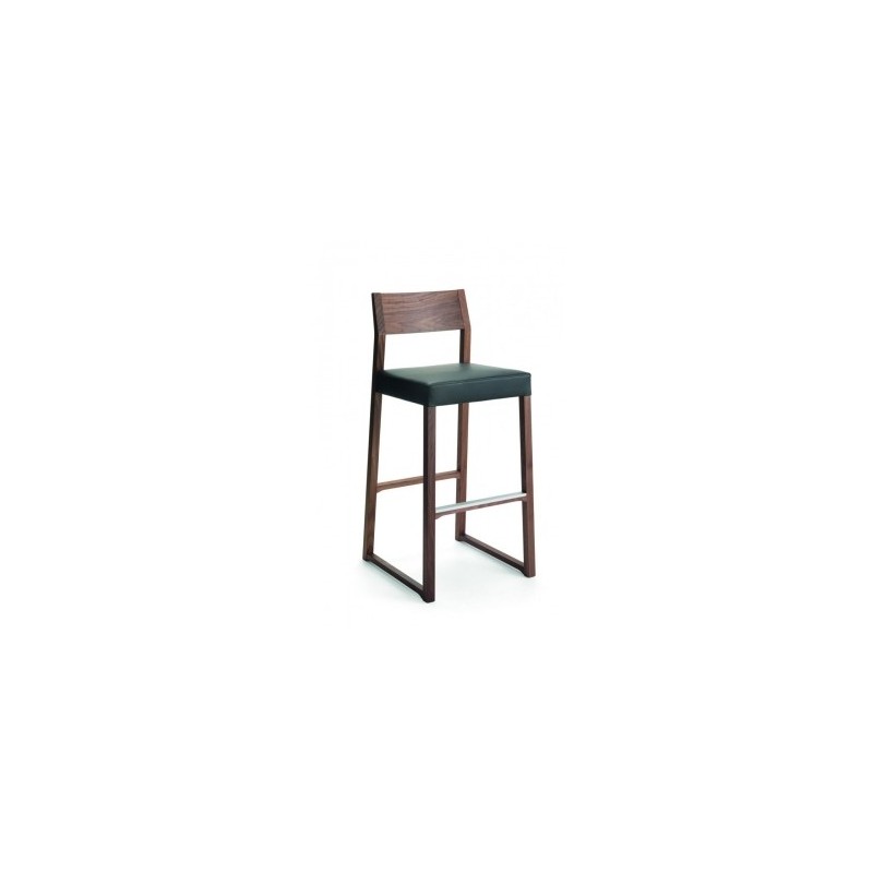 Dreverná barová stolička LINEA