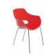 Plastic chair OPAL SOLID