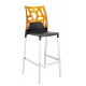 Plastic bar stool EGO ROCK BAR