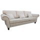 Upholstered triple sofa