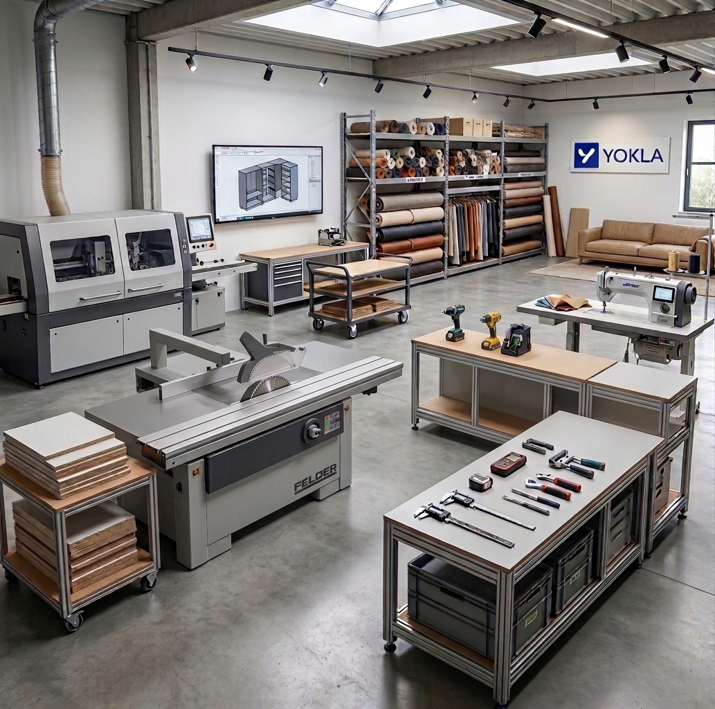 Dielňa a showroom YOKLA v Nesvadoch